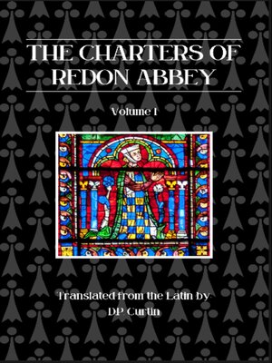 cover image of The Charters of Redon Abbey, Volume 1
